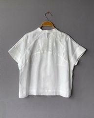 Áo can hoa - Trắng - F