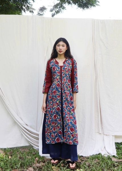 Áo dài CHIHA - Xanh dương