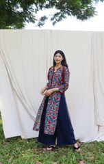 Áo dài CHIHA - Xanh dương