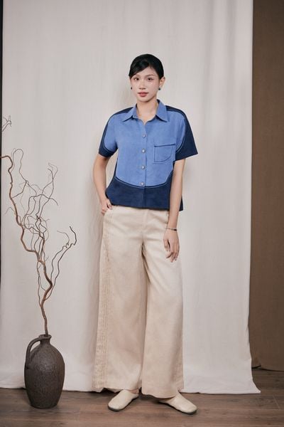 Áo sơ mi cổ đức VICO