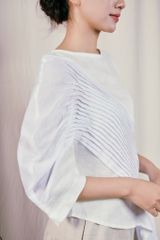 Áo thác đổ - Trắng - F