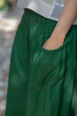 Quần 2 túi chun - F - Xanh lá