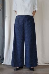 Quần suông can nẹp