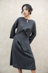 Váy 1 vạt - Grey - F