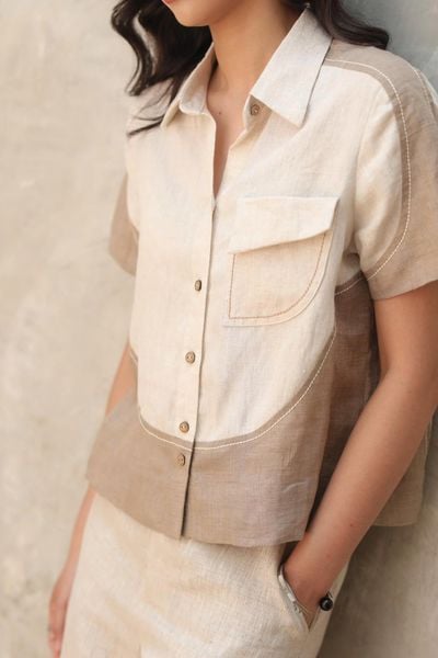 Áo sơ mi cổ đức VICO