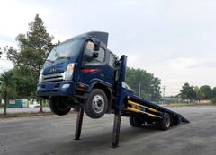 XE NÂNG ĐẦU CHỞ MÁY CÔNG TRÌNH JAC N900S
