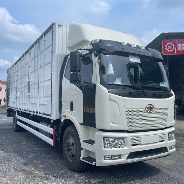 Xe Tải Faw 7 Tấn Thùng Container 9M9 Cao 2M52