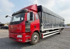 Xe Tải Faw J6L Thùng Bửng Nâng 2 Tầng