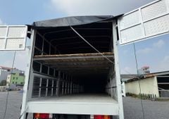 Xe Tải Faw J6L Thùng Bửng Nâng 2 Tầng