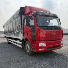 Xe Tải Faw J6L Thùng Bửng Nâng 2 Tầng