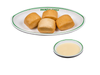  Bánh bao chay mini vị sữa 