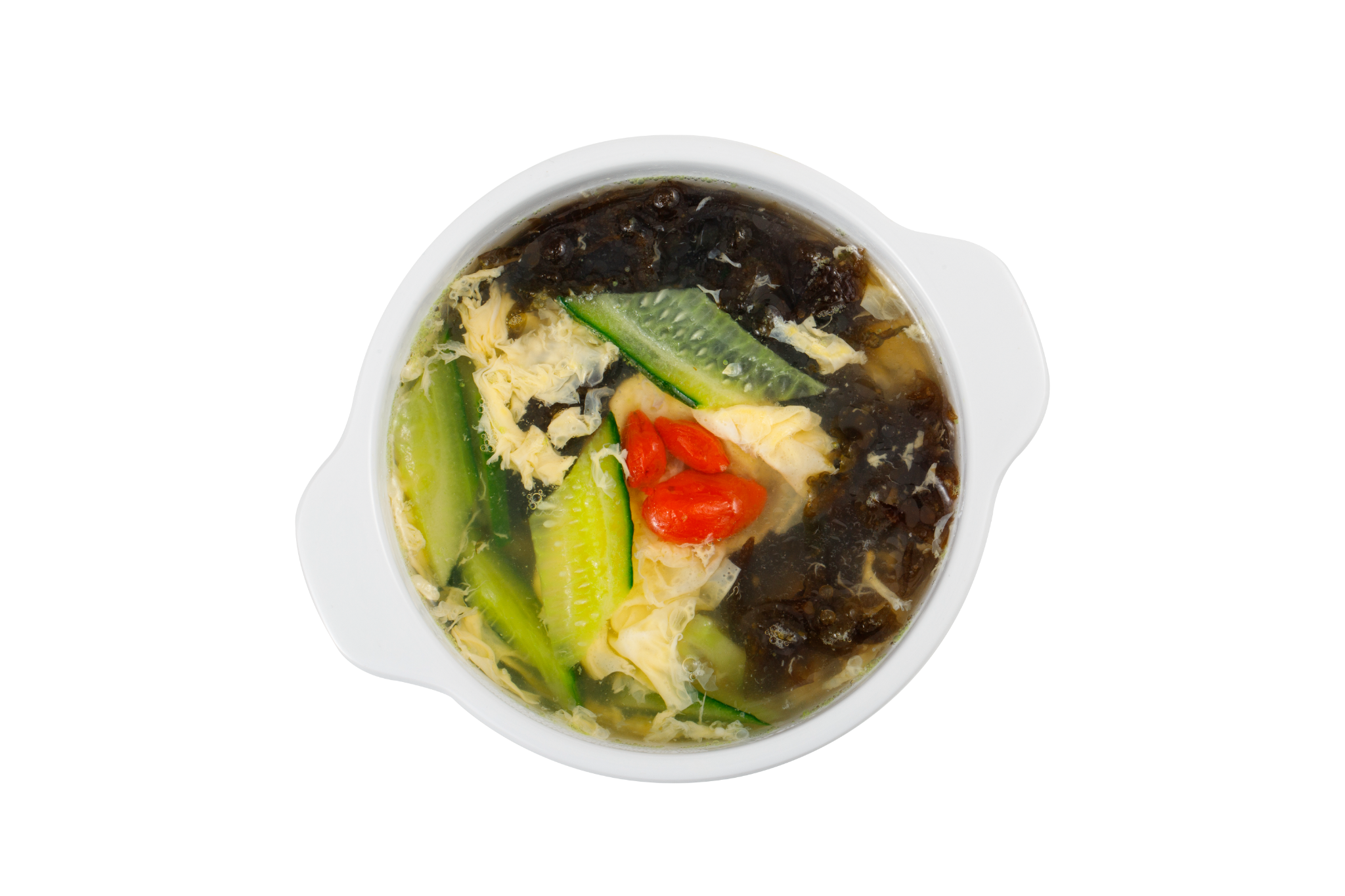  Canh trứng rong biển 