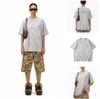 INF®️| ÁO THUN CỔ TIM NGẮN TAY 100% COTTON LƯỚI OVERSIZE UNISEX INF 8339