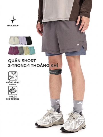 INF®️| BỘ ÁO THUN VS QUẦN SHORTS THỂ THAO UNISEX INF 12774/8203