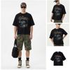INF®️| ÁO THUN CỔ TRÒN NGẮN TAY WASH IN HÌNH OVERSIZE UNISEX INF 8325