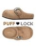 BBIMP™️| DÉP SỤC BIRKENSTOCK BBIMP DA LỘN  UNISEX PUFF