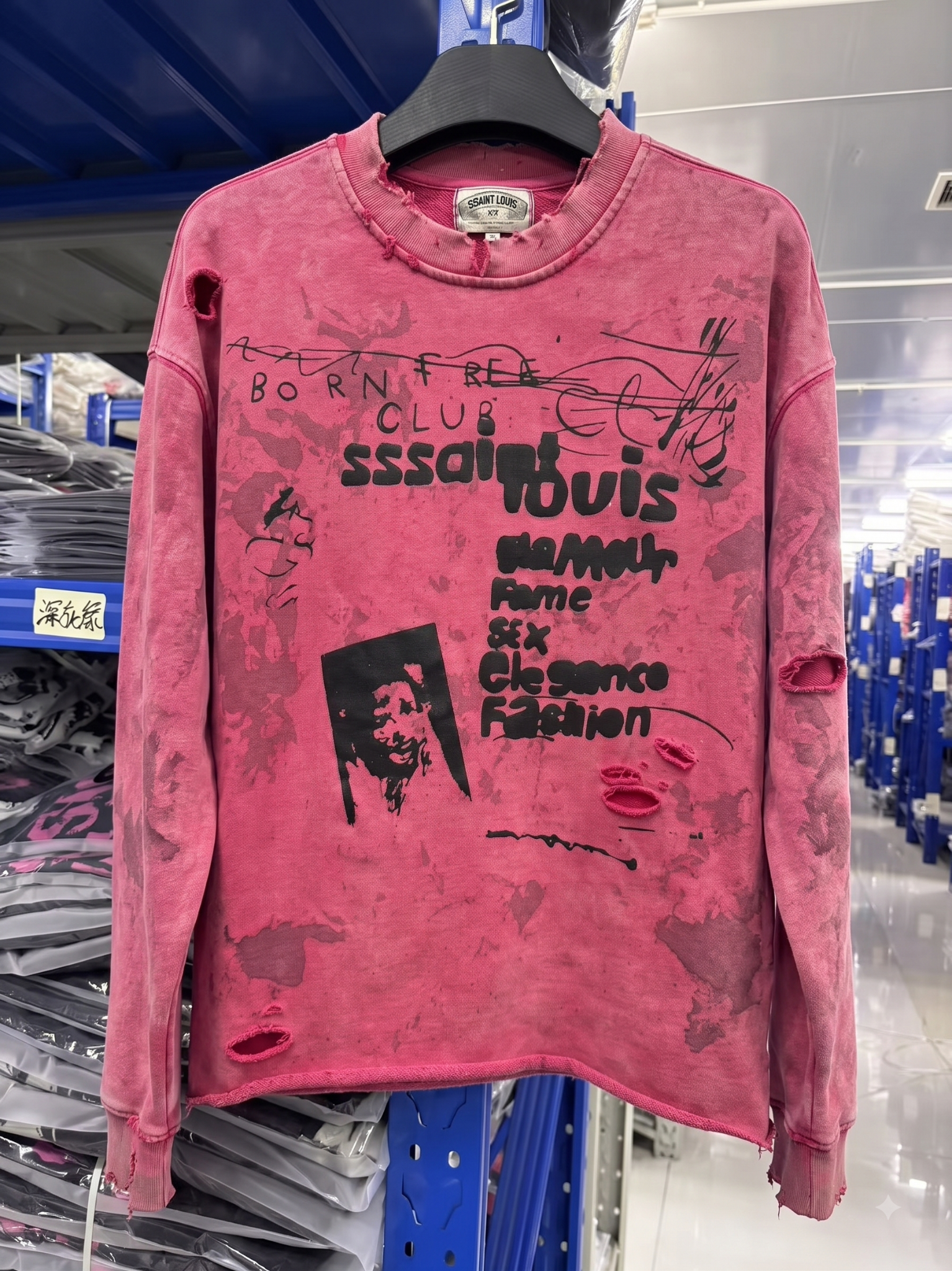 FK®️| ÁO LONG TEE WASH DÀI TAY COTTON IN KTS RÁCH UNISEX ST753