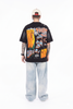 FK®️| ÁO THUN NGẮN TAY CỔ TRÒN COTTON IN HÌNH KTS ĐÍNH ĐÁ FK36