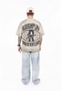 FK®️| ÁO THUN NGẮN TAY CỔ TRÒN COTTON IN HÌNH KTS ĐÍNH ĐÁ FK07