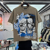 FK®️| ÁO THUN NGẮN TAY CỔ TRÒN COTTON IN HÌNH KTS ĐÍNH ĐÁ F529