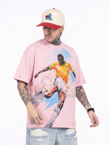 FK®️| ÁO THUN NGẮN TAY CỔ TRÒN COTTON IN HÌNH KTS  FK17