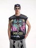 FK®️| ÁO THUN NGẮN TAY CỔ TRÒN COTTON IN HÌNH KTS ĐÍNH ĐÁ FK48