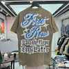 FK®️| ÁO THUN NGẮN TAY CỔ TRÒN COTTON IN HÌNH KTS ĐÍNH ĐÁ F529