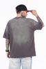 FK®️| ÁO THUN NGẮN TAY CỔ TRÒN COTTON IN HÌNH KTS RÁCH ĐÍNH ĐÁ DUAA FK14