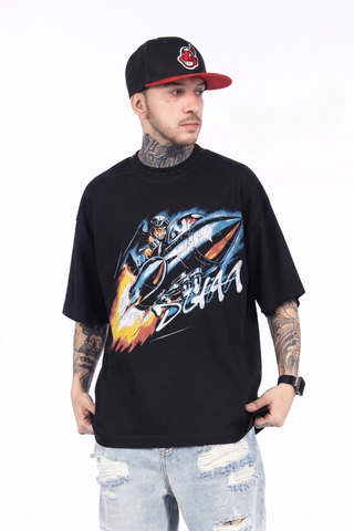 FK®️| ÁO THUN NGẮN TAY CỔ TRÒN COTTON IN HÌNH KTS ROCKETS ĐÍNH ĐÁ FK20