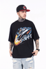 FK®️| ÁO THUN NGẮN TAY CỔ TRÒN COTTON IN HÌNH KTS ROCKETS ĐÍNH ĐÁ FK20