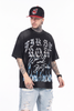 FK®️| ÁO THUN NGẮN TAY CỔ TRÒN COTTON IN HÌNH KTS ĐÍNH ĐÁ FK47