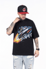 FK®️| ÁO THUN NGẮN TAY CỔ TRÒN COTTON IN HÌNH KTS ROCKETS ĐÍNH ĐÁ FK20