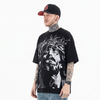 FK®️| ÁO THUN NGẮN TAY CỔ TRÒN COTTON IN HÌNH KTS ĐÍNH ĐÁ FK44