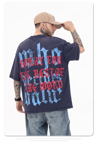 FK®️| ÁO THUN NGẮN TAY CỔ TRÒN COTTON IN HÌNH KTS ĐÍNH ĐÁ FK27