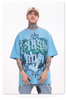 FK®️| ÁO THUN NGẮN TAY CỔ TRÒN COTTON IN HÌNH KTS ĐÍNH ĐÁ FK49