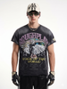FK®️| ÁO THUN NGẮN TAY CỔ TRÒN COTTON IN HÌNH KTS ĐÍNH ĐÁ FK41