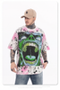 FK®️| ÁO THUN NGẮN TAY CỔ TRÒN COTTON IN HÌNH KTS ĐÍNH ĐÁ FK25