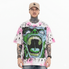 FK®️| ÁO THUN NGẮN TAY CỔ TRÒN COTTON IN HÌNH KTS ĐÍNH ĐÁ FK25