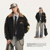 WES®️| ÁO KHOÁC BOMBER SNOOPY THÊU HỌA TIẾT RETRO UNISEX WES5171