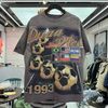 FK®️| ÁO THUN NGẮN TAY CỔ TRÒN COTTON IN HÌNH KTS RÁCH ĐÍNH ĐÁ DUAA FK14