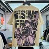 FK®️| ÁO THUN NGẮN TAY CỔ TRÒN COTTON IN HÌNH KTS ĐÍNH ĐÁ FK57
