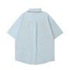 WES®️| ÁO SƠ MI NGẮN TAY THÊU HỌA TIẾT HOẠT HÌNH UNISEX YH1037