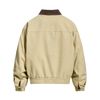 WES®️| ÁO KHOÁC VẢI THÔ KHAKI HỌA TIẾT RETRO UNISEX WES5171