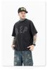 FG®️| ÁO THUN CỔ TRÒN NGẮN TAY IN CHỮ R.E.P OVERSIZE FG F262