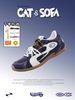 CATSOFA ™️| GIÀY SNEAKER DERBY THỂ THAO ĐẾ MỎNG NAVY UNISEX CAT&SOFA CS25010