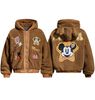 WES®️| ÁO KHOÁC BÔNG MICKEY HỌA TIẾT THÊU  RETRO UNISEX WES6181