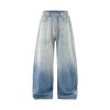 INF®️|QUẦN JEANS ỐNG RỘNG WASH RÁCH UNISEX INF 13554