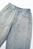 INF®️|QUẦN JEANS ỐNG RỘNG WASH RÁCH UNISEX INF 13554