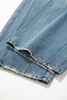 INF®️|QUẦN JEANS ỐNG RỘNG WASH RÁCH UNISEX INF 13554