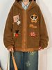 WES®️| ÁO KHOÁC BÔNG MICKEY HỌA TIẾT THÊU  RETRO UNISEX WES6181